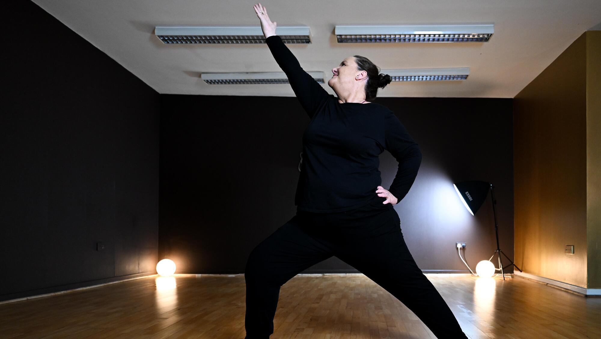 Yoga instructor Diana Skalkos: 'There’s an assumption that if you’re fat, you’re lazy or greedy'