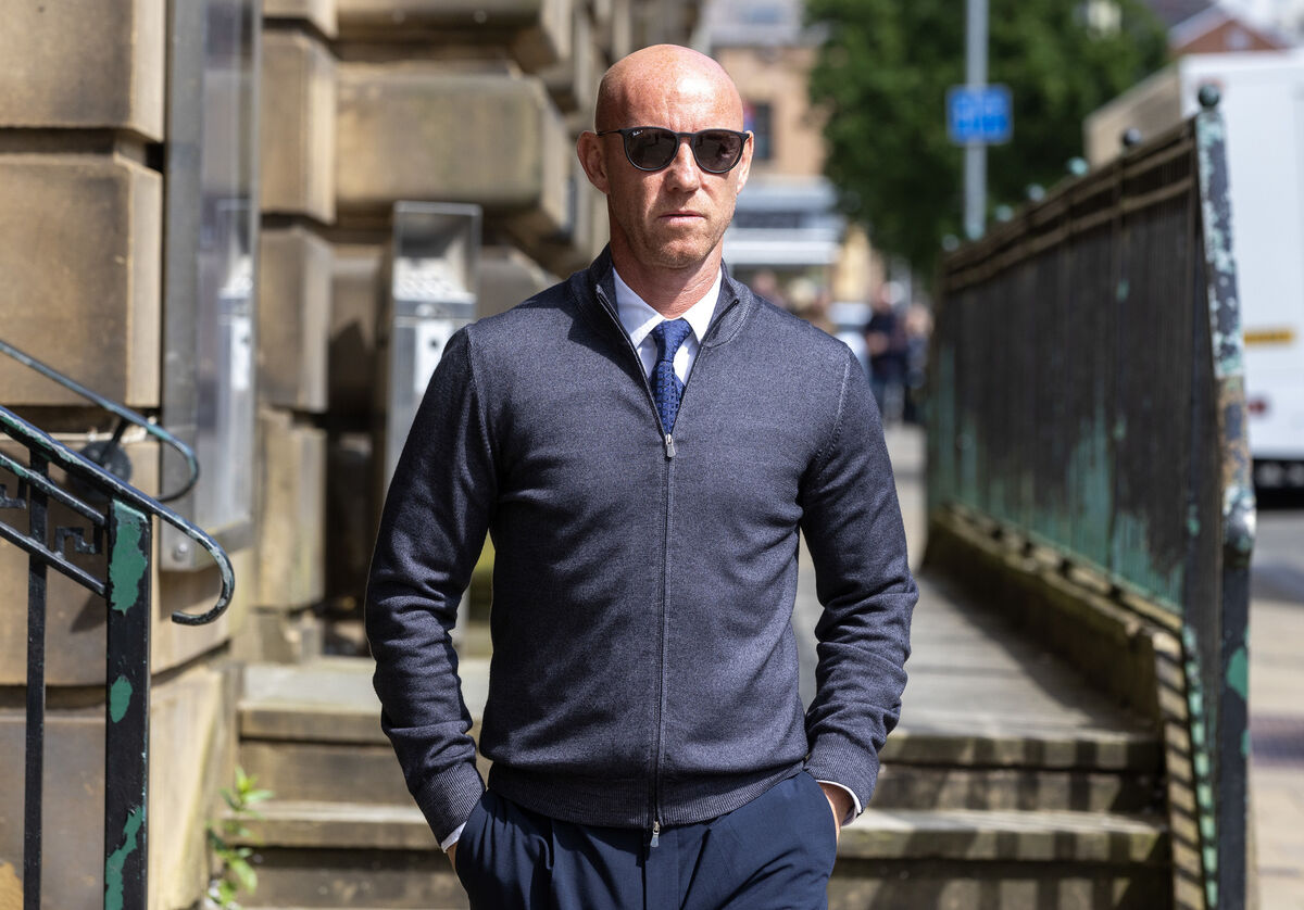 Nicky Butt leaving Blackburn Magistrates' Court in East Lancashire. Picture: Ian Hodgson/PA Wire Nicky Butt leaving Blackburn Magistrates' Court in East Lancashire. Picture: Ian Hodgson/PA Wire