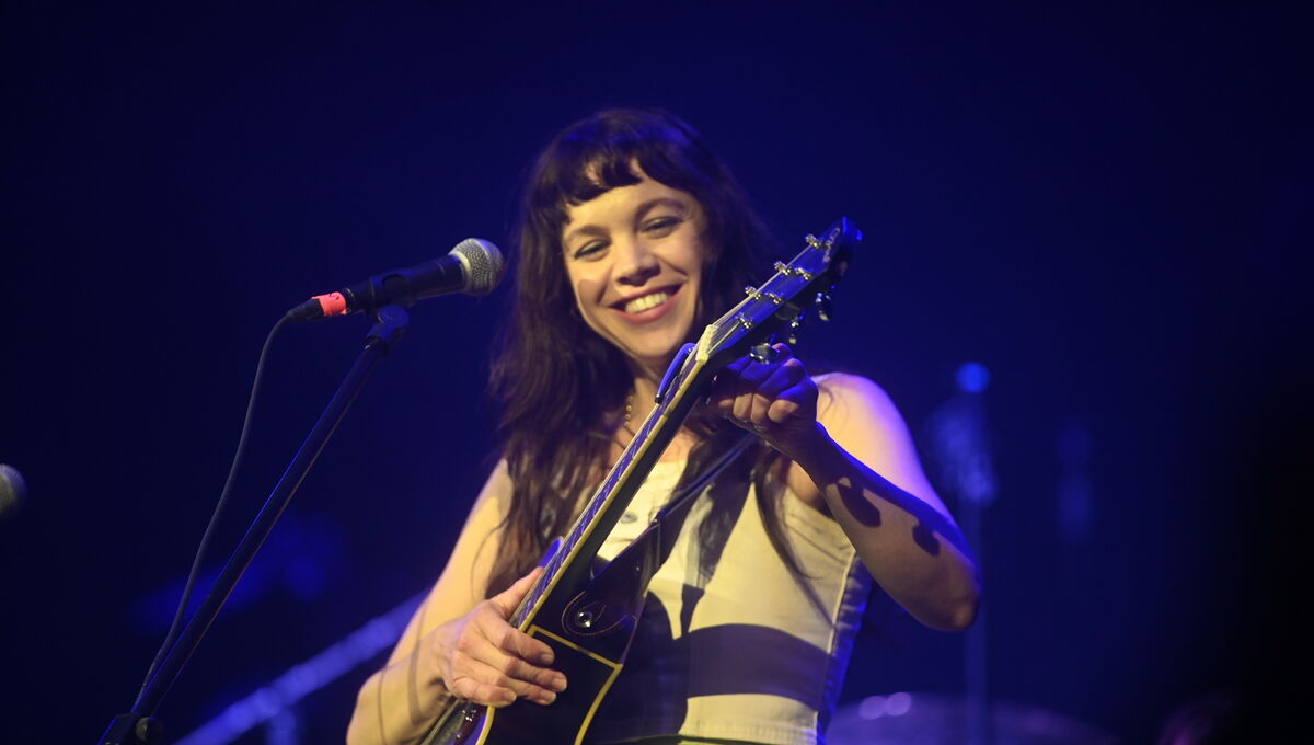 Susan O'Neill played support to Mick Flannery at Live at the Marquee. Pic: Larry Cummins