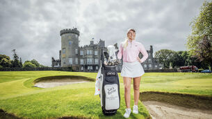 <p>READY TO GO PRO: Sara Byrne could not ask for a better situation to be in as she tackles the first major event of her final summer before turning professional, in this week’s Women’s Amateur Championship at Portmarnock. Pic. Brian Arthur</p>