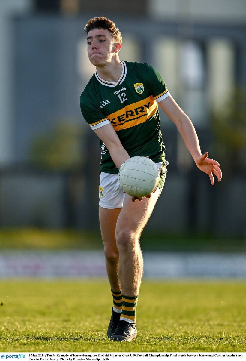 Impressive: Kerins O'Rahilly's Kerry Under 20 Tomás Kennedy