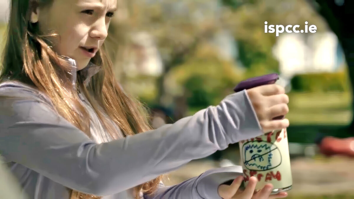 Emily and her 'Monster Spray'