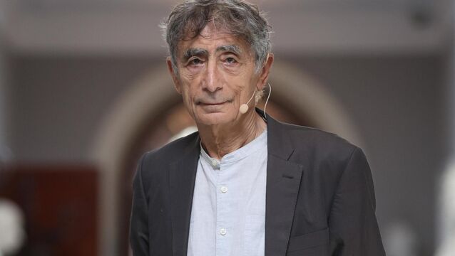 Dr Gabor Maté, world-renowned Trauma and Mental Health Expert and New York Times bestselling Author. Photograph: Sasko Lazarov / Photocall Ireland <p>Dr Gabor Maté, world-renowned Trauma and Mental Health Expert and New York Times bestselling Author. Photograph: Sasko Lazarov / Photocall Ireland</p>