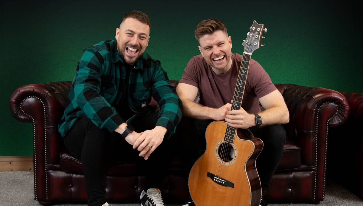 The 2 Johnnies broadcast their last show on RTÉ2 FM at the end of May this year. Picture: Ruth Medjber