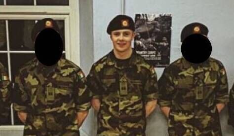 22-year-old soldier Cathal Crotty, centre, with an address at Parkroe Heights, Ardnacrusha, Clare, received a three-year suspended sentence for assaulting Natasha O’Brien. 22-year-old soldier Cathal Crotty, centre, with an address at Parkroe Heights, Ardnacrusha, Clare, received a three-year suspended sentence for assaulting Natasha O’Brien.