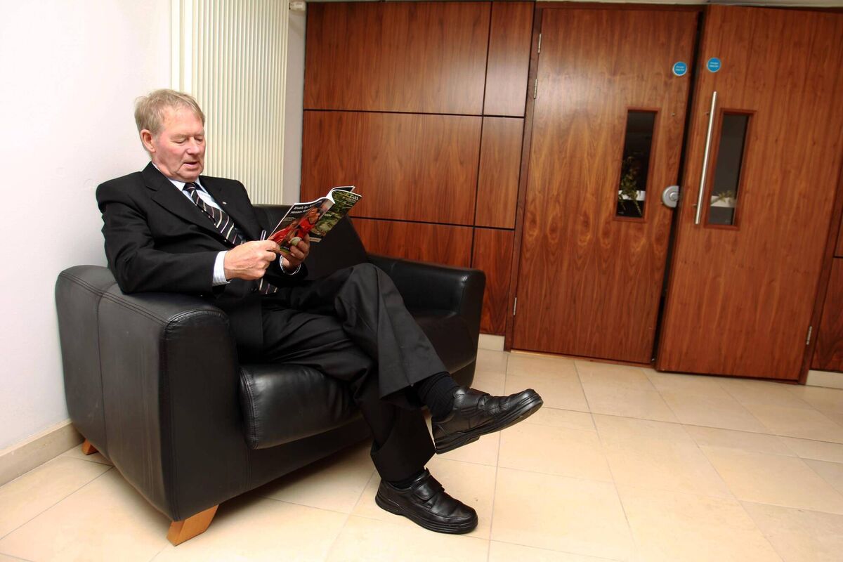 Mícheál relaxes before his last All Ireland final between Cork and Down before his retirement in 2010. Picture: Inpho/Donall Farmer Mícheál relaxes before his last All Ireland final between Cork and Down before his retirement in 2010. Picture: Inpho/Donall Farmer