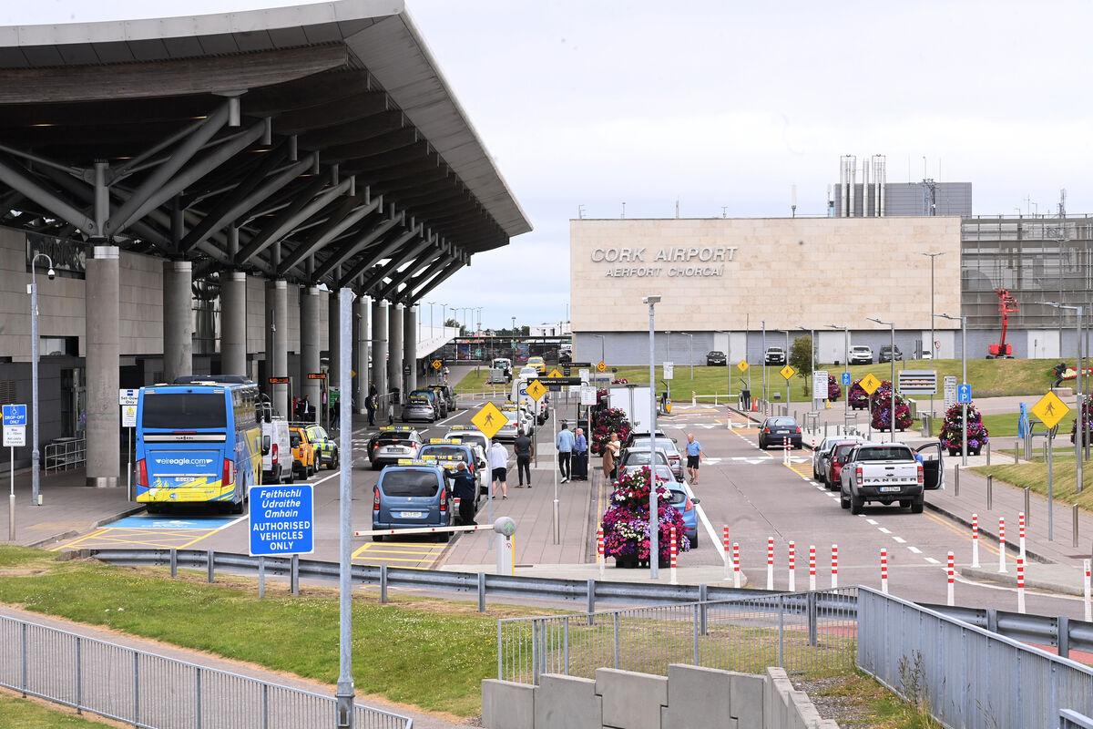 Cork Airport terminal on Tuesday. Picture: Larry Cummins
