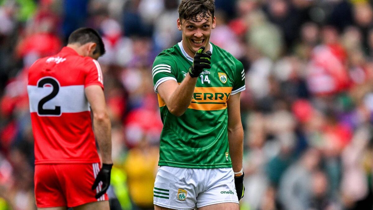 David Clifford after last year's All-Ireland semi-final victory over Derry