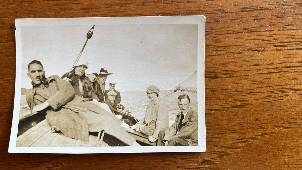 Many young men...sailing out of Monkstown in its early sailing heydays