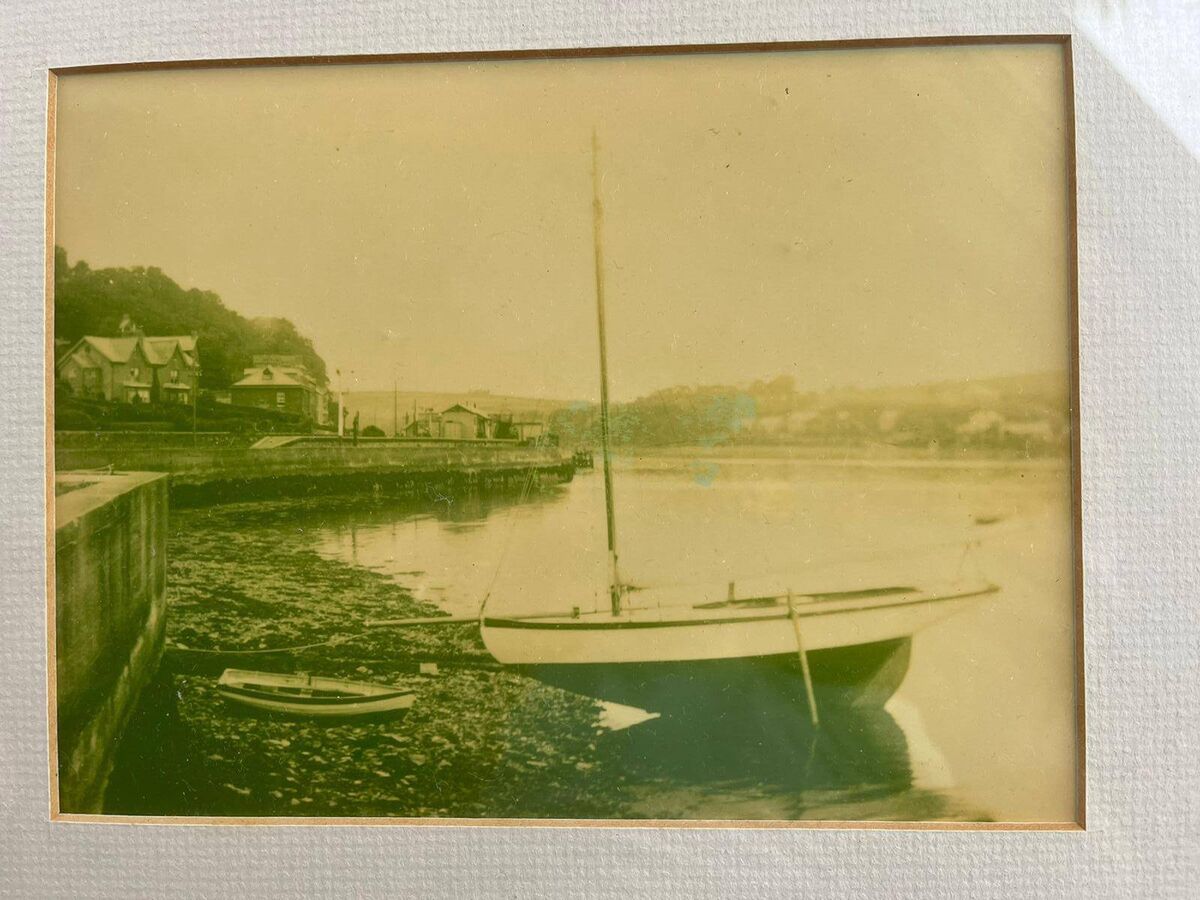Maureen, a  Cork Harbour One Design at Monkstown quays
