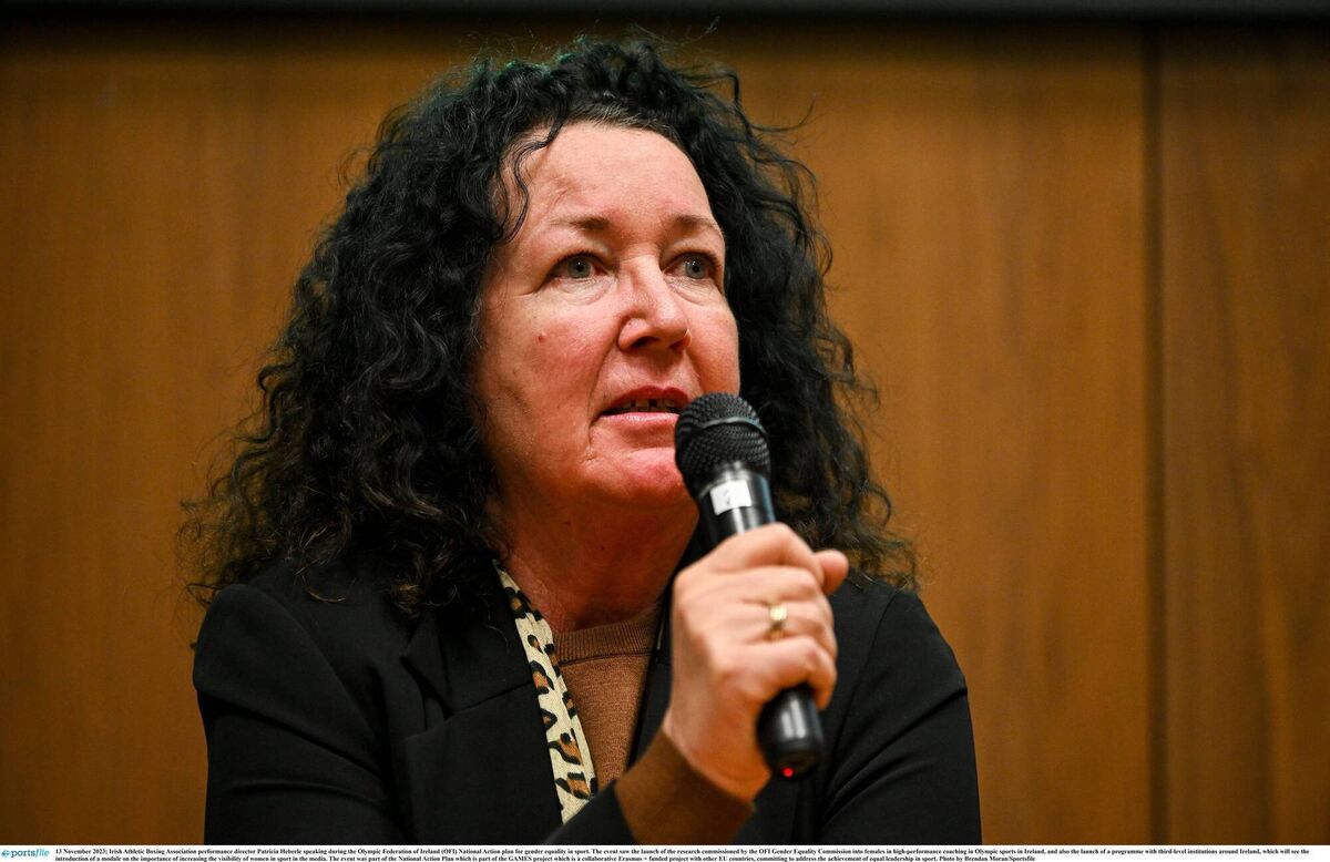 Irish Athletic Boxing Association performance director Patricia Heberle Photo by Brendan Moran/Sportsfile Irish Athletic Boxing Association performance director Patricia Heberle Photo by Brendan Moran/Sportsfile