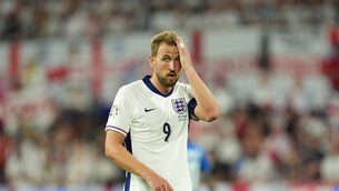 <p>PEAK SHARPNESS: Harry Kane believes he will be in fine form in England’s last-16 clash with Slovakia. Pic: Martin Rickett/PA</p>