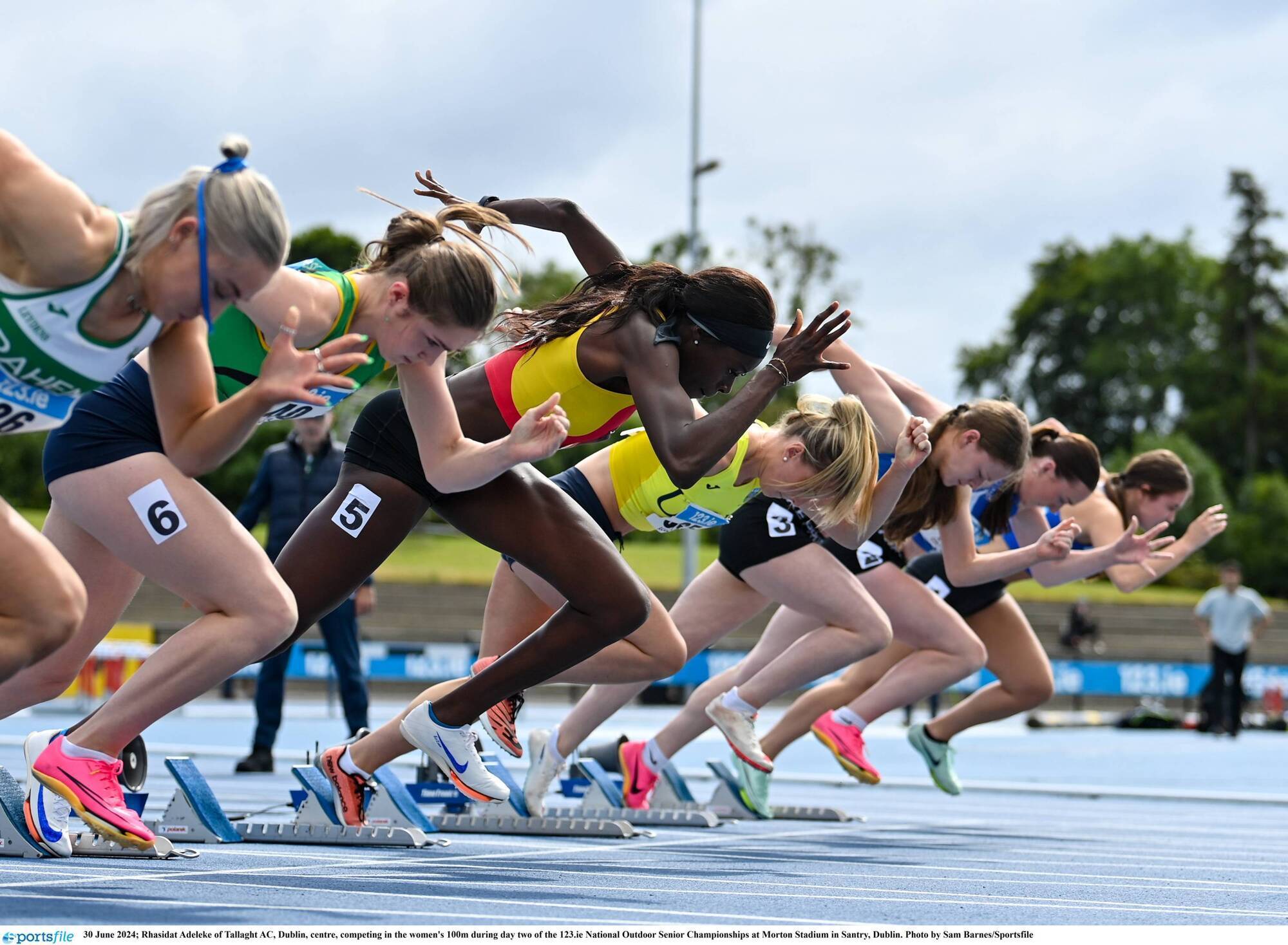 Star turn Adeleke treats bumper Nationals crowd to 'special' record