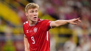 <p>RASMISS: Manchester United striker Rasmus Hojlund wasted good chances as Denmark bowed out of Euro 2024 to Germany (Bradley Collyer/PA)</p>