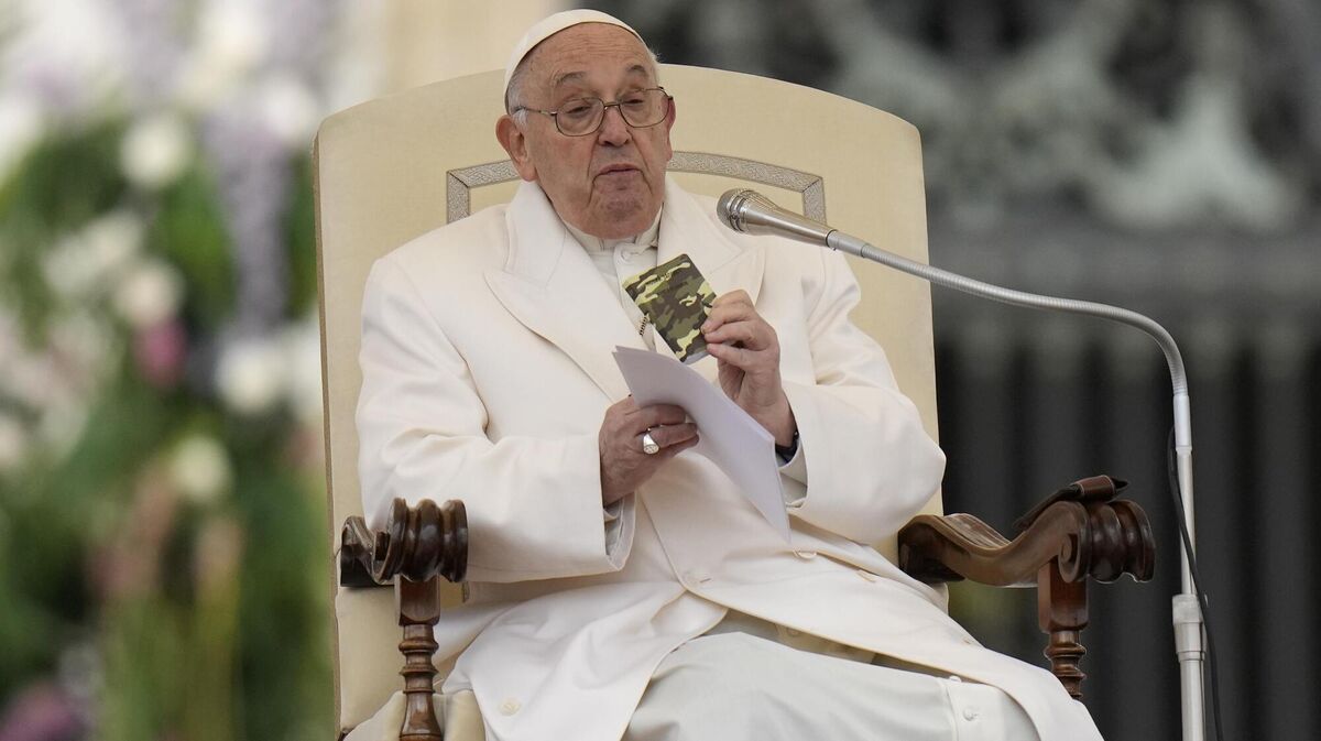 Pope Francis spoke last week against the legalisation of drugs, the sentiment he espoused 10 years ago. Picture: Alessandra Tarantino/AP