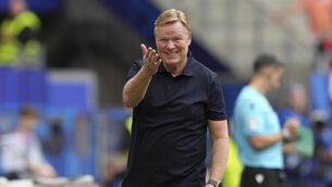 <p>FAVOURITES: Netherlands' head coach Ronald Koeman on the touchline. AP Photo/Sunday Alamba.</p>