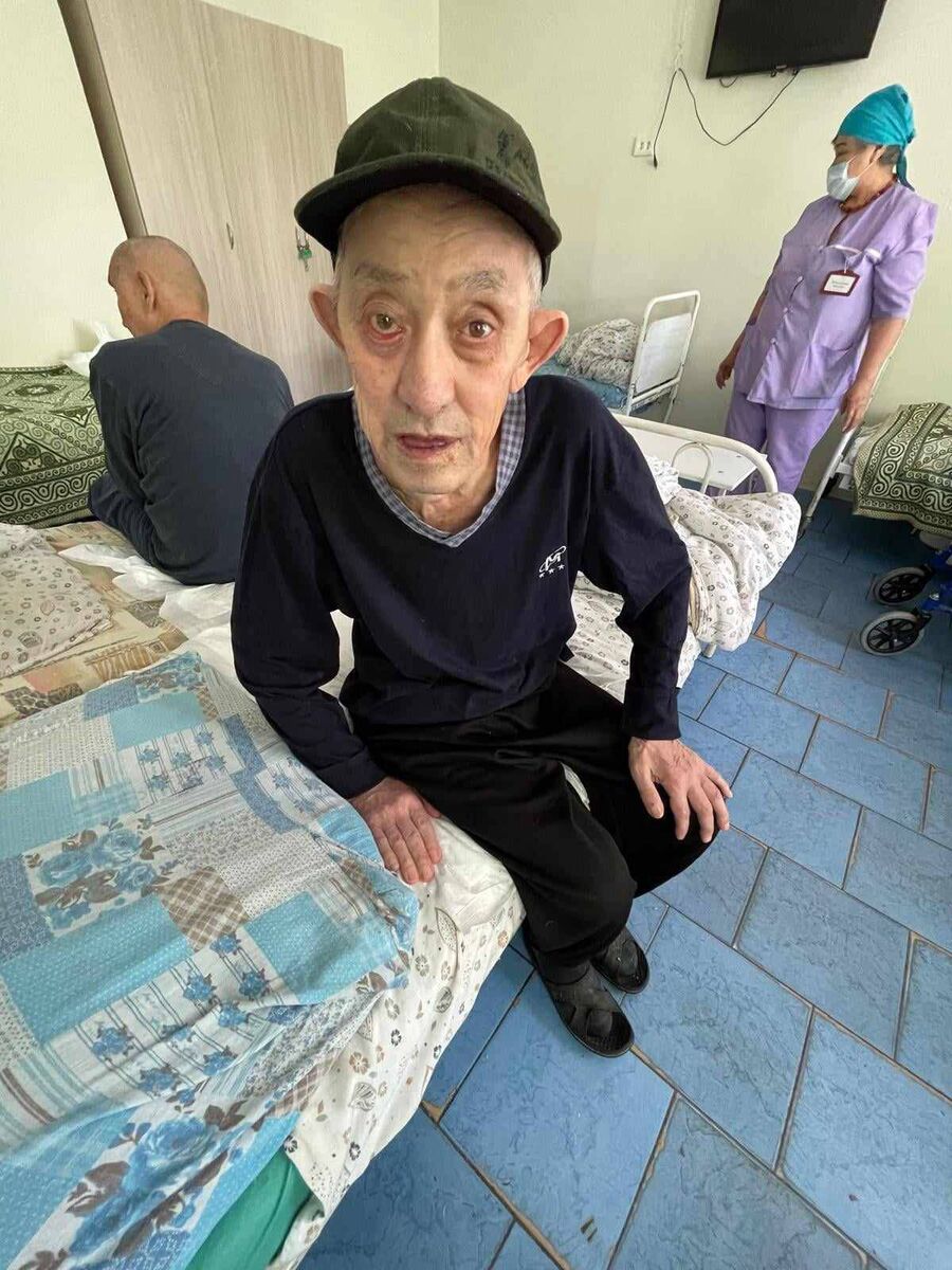 Polygon survivor Arinov Savagali at the Pyscronic home in Kazakhstan which is funded by Cork charity the Greater Chernobyl Cause. Polygon survivor Arinov Savagali at the Pyscronic home in Kazakhstan which is funded by Cork charity the Greater Chernobyl Cause.