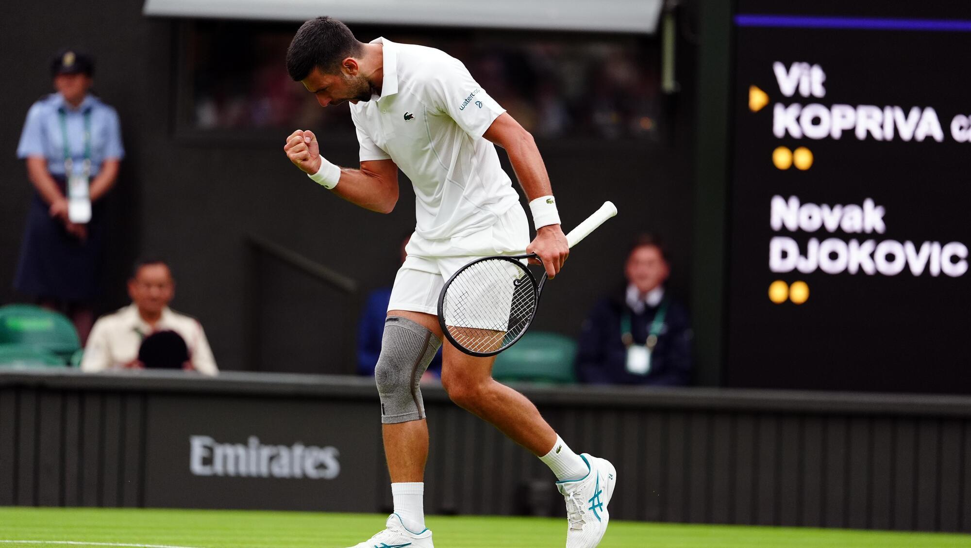 Novak Djokovic shows no ill effects of surgery as he strolls into round two