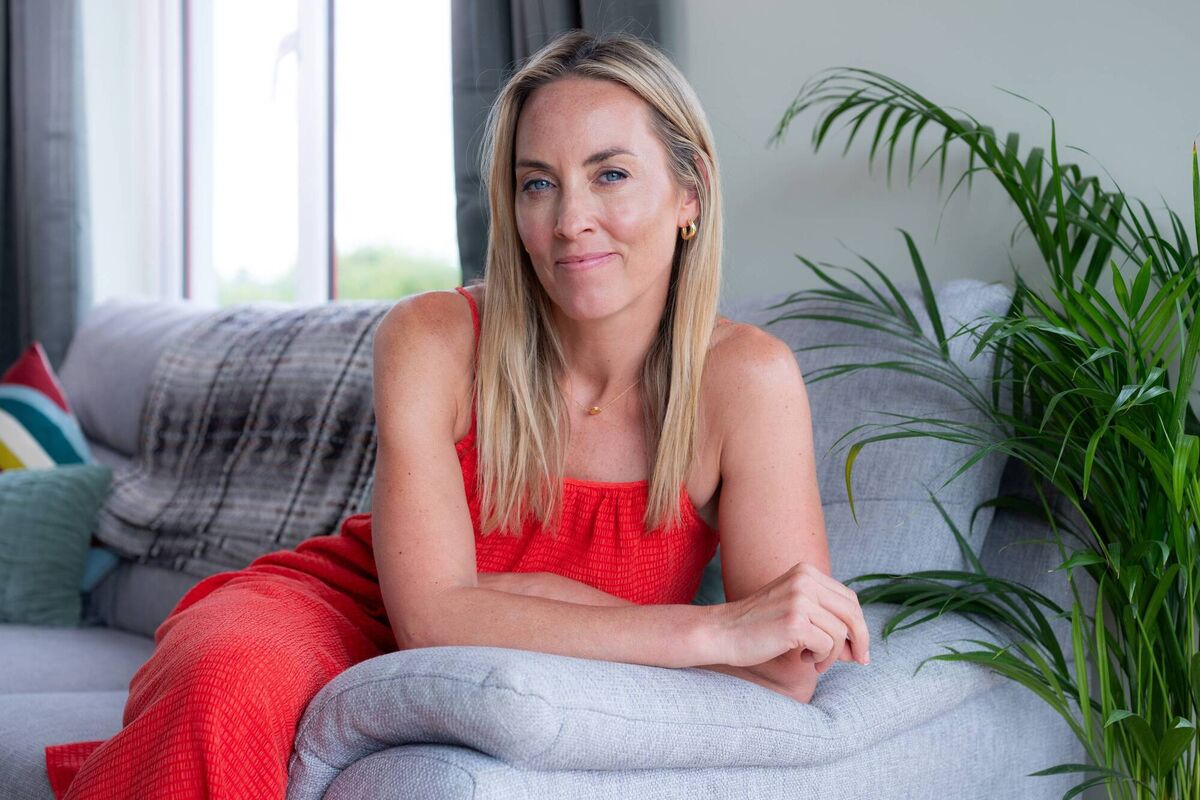 Thomas totally relaxes when she arrives at her grandfather’s house in Wexford.