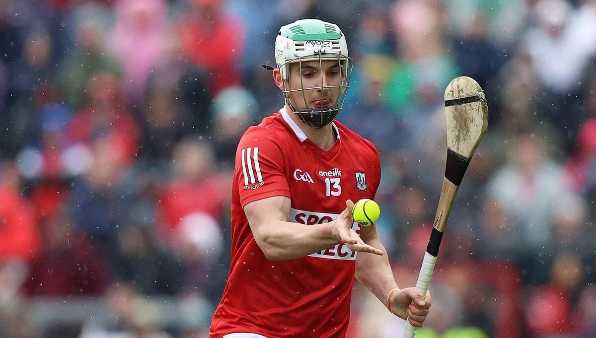 Kingston playing for Cork against Limerick in 2022.