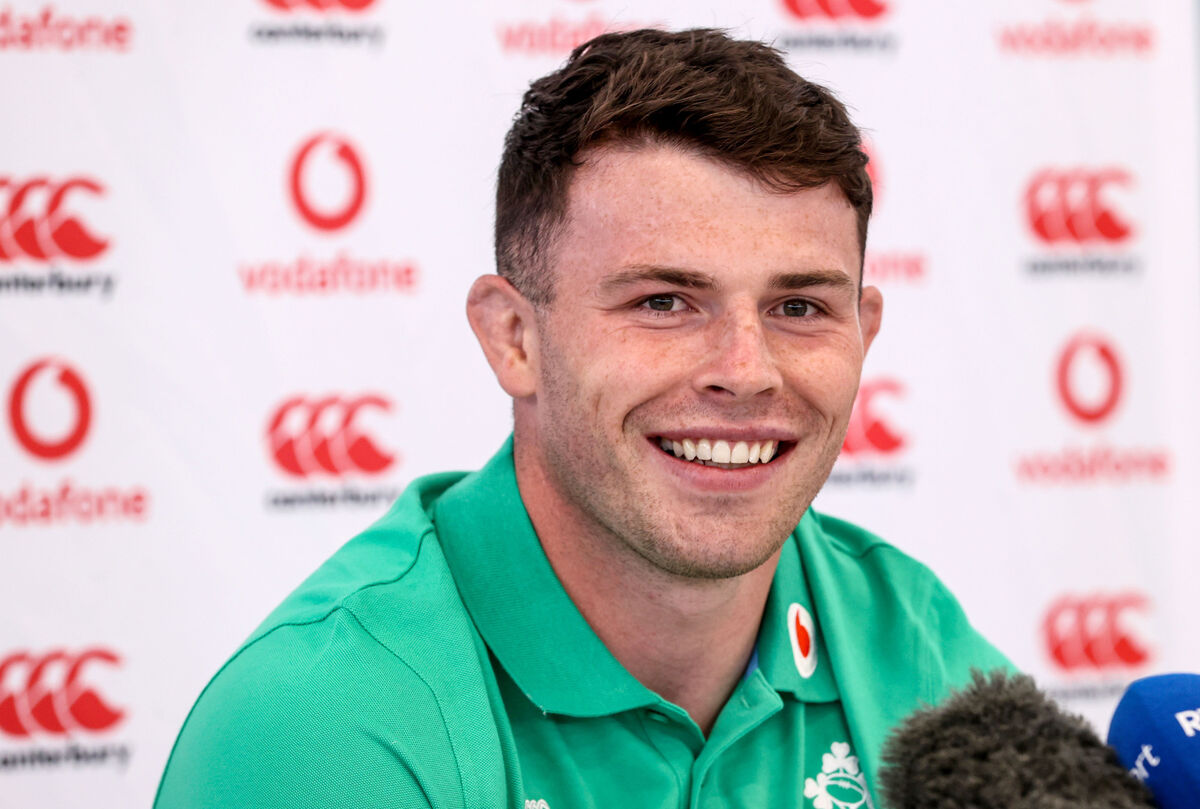 Nash during a press conference. Pic: Dan Sheridan, Inpho Nash during a press conference. Pic: Dan Sheridan, Inpho
