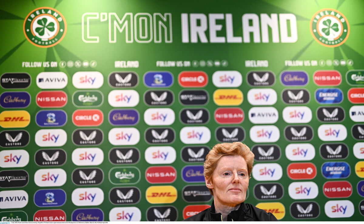 Head coach Eileen Gleeson during a Republic of Ireland women squad announcement at FAI Headquarters in Abbotstown, Dublin. Photo by Ben McShane/Sportsfile