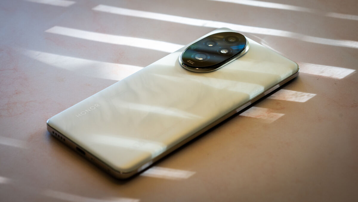 The Honor 200 Pro has a 5,200mAh battery. Picture: Noel Campion. The Honor 200 Pro has a 5,200mAh battery. Picture: Noel Campion.