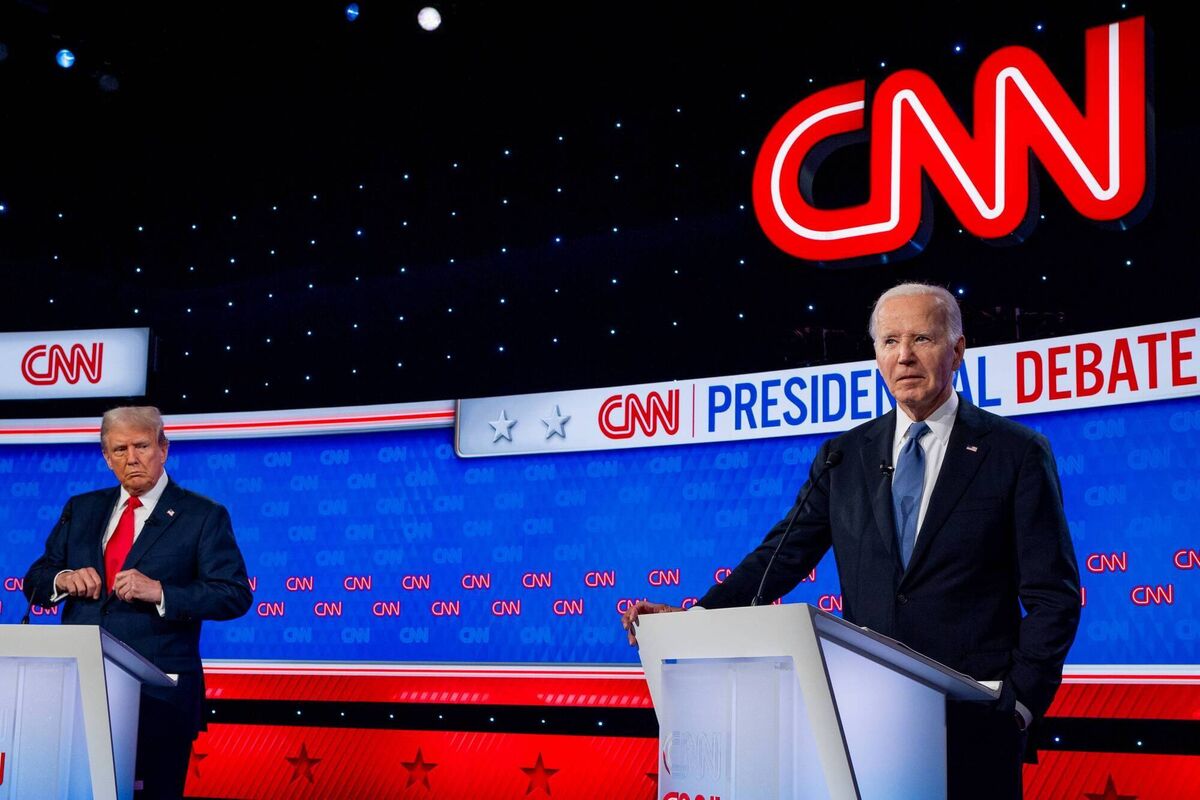 Last week’s floundering performance in a televised debate with Donald Trump that has left Biden’s presidential candidacy in dire jeopardy. Photo: Andrew Harnik/Getty Images