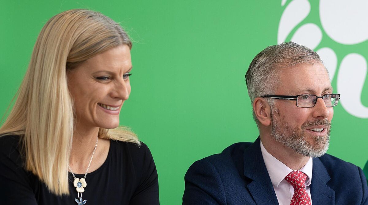 Pippa Hackett rejected commentary from leadership rival Roderic O’Gorman over leading a party from the Seanad. Picture: Gary Ashe/Sharppix