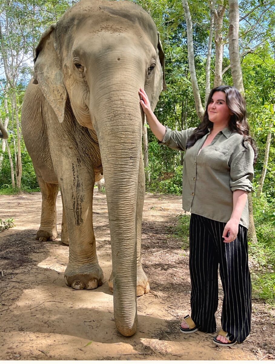 Teresa Lenane, on the clock in Cambodia Teresa Lenane, on the clock in Cambodia