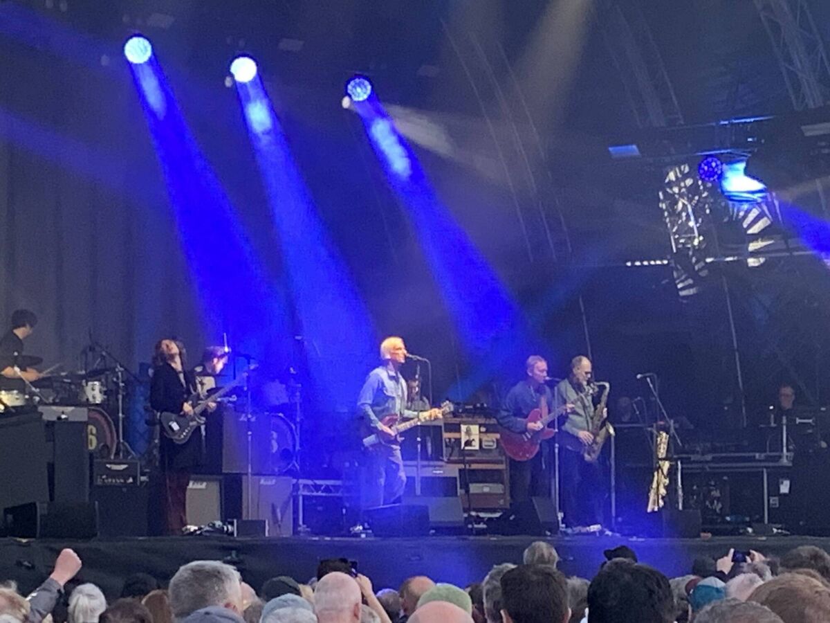 Paul Weller at Trinity in Dublin. 