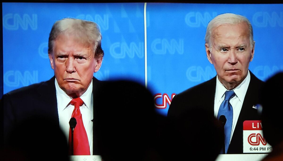 Viewers were struck by Biden’s halting performance during the recent CNN presidential debate. Trump seemed much more vigorous — even though his contribution was littered with lies and misstatements. Picture: Mario Tama/Getty