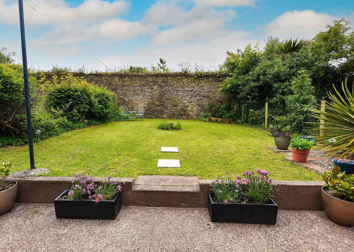 Back garden is south facing Back garden is south facing