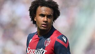 <p>DUTCH COURAGE: Bolgna's Joshua Zirkzee is keen to make the switch to Manchester. Pic: Photo by Alessandro Sabattini/Getty Images)</p>