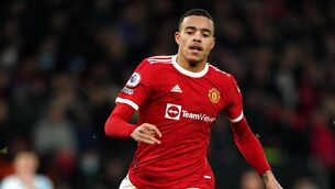 <p>Manchester United are in advanced talks to sell Mason Greenwood, pictured, to Marseille (Zac Goodwin/PA)</p>
