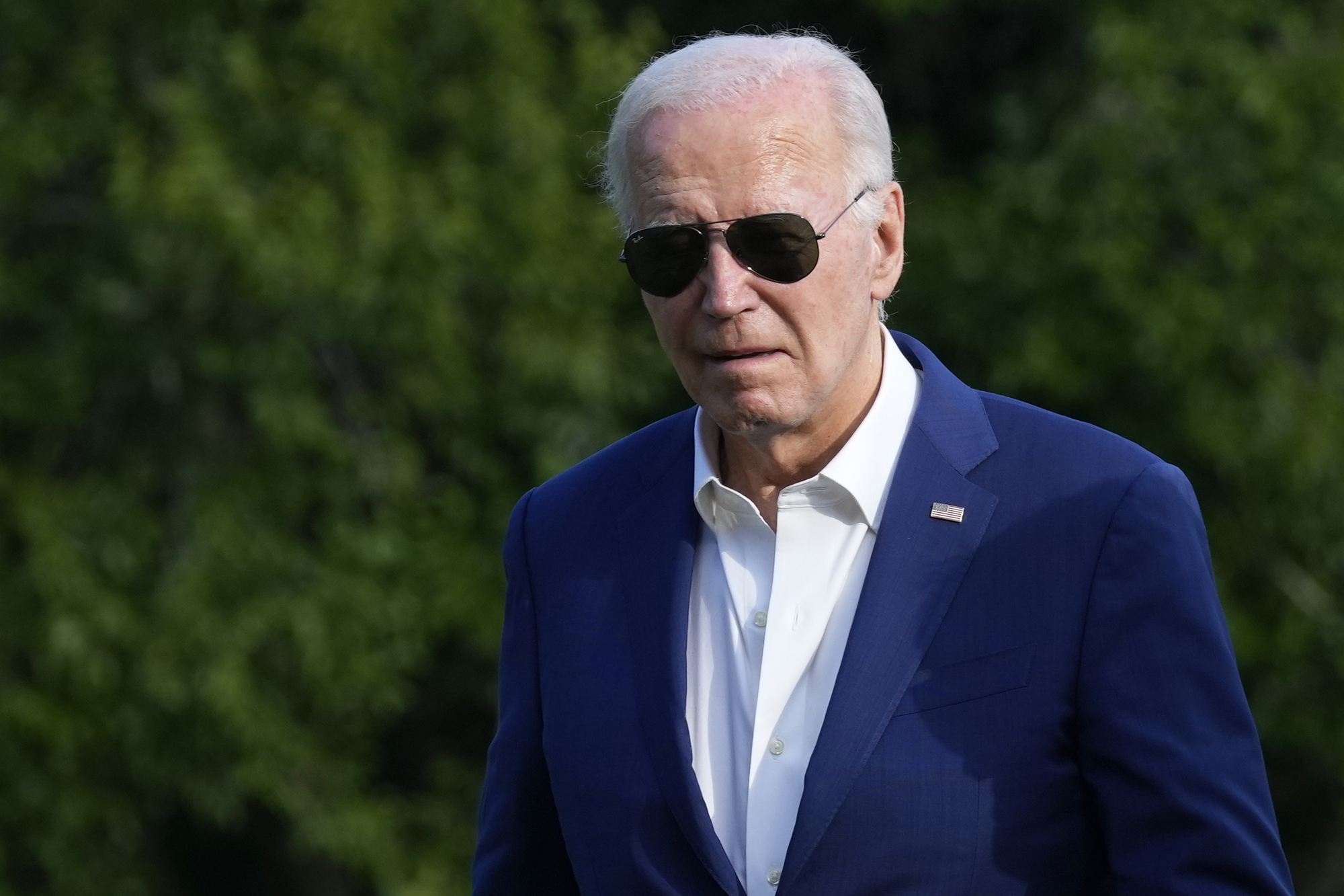 Biden ‘declines’ to step aside and tells Democrats to focus on beating Trump
