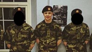 <p>Irish Defence Forces soldier, Cathal Crotty, (22), with an address at Parkroe Heights, Ardnacrusha, Co Clare, who received a three year suspended sentence for assaulting innocent woman Natasha O’Brien, (24), causing her harm, in an unprovoked attack on O’Connell Street, Limerick. </p> <p>Irish Defence Forces soldier, Cathal Crotty, (22), with an address at Parkroe Heights, Ardnacrusha, Co Clare, who received a three year suspended sentence for assaulting innocent woman Natasha O’Brien, (24), causing her harm, in an unprovoked attack on O’Connell Street, Limerick. </p>