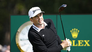 Keegan Bradley will captain the United States in next year’s Ryder Cup at Bethpage Black (Richard Sellers/PA)