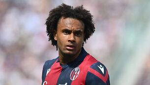 <p>DUTCH COURAGE: Bolgna's Joshua Zirkzee is keen to make the switch to Manchester. Pic: Alessandro Sabattini, Getty Images</p>