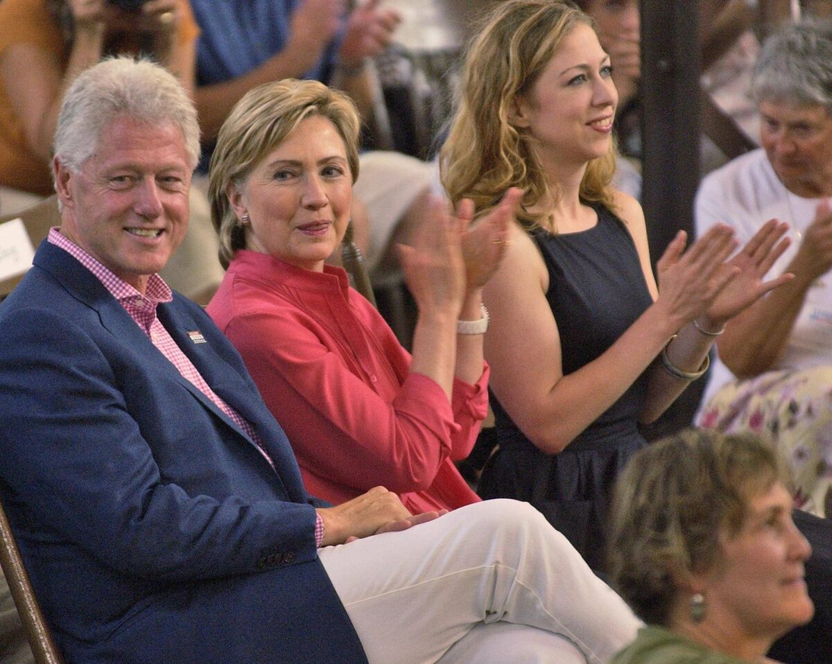 In 1992, Hillary Clinton famously stood by her man after a woman called Gennifer Flowers disclosed that she had been Bill Clinton’s mistress. Picture: Lisa Poole/PA