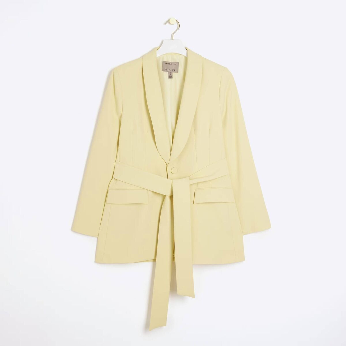 Yellow Belted Blazer, €92, River Island Yellow Belted Blazer, €92, River Island