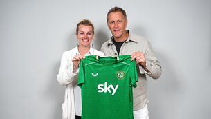 <p>NEW COLOURS: Heimir Hallgrímsson was announced as the new Republic of Ireland manager in Dublin on Wednesday. Picture: Stephen McCarthy/Sportsfile</p>