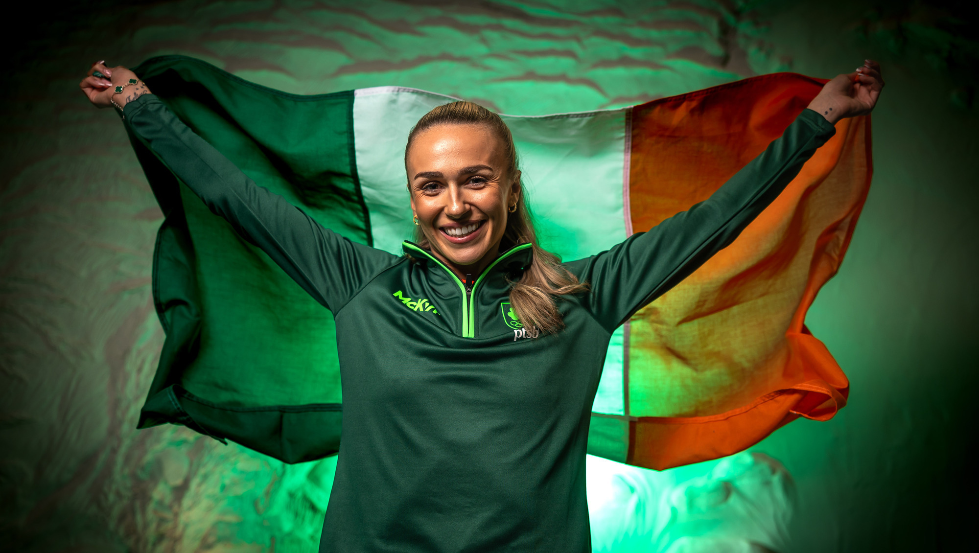 Sharlene Mawdsley: 'It’s really special to have the gear on, and to know I’ll be an Olympian in two weeks’ time is insane'