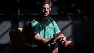 <p>STAND UP: Caelan Doris calls on his teammates to stand up for each other during an Ireland rugby captain's run. Pic: ©INPHO/Dan Sheridan</p>