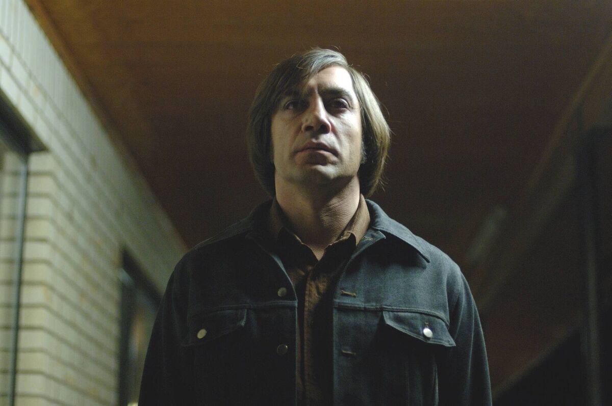 Javier Bardem in No Country for Old Men