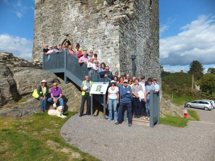 O'Donovan clan gathering at the castle in 2016 O'Donovan clan gathering at the castle in 2016