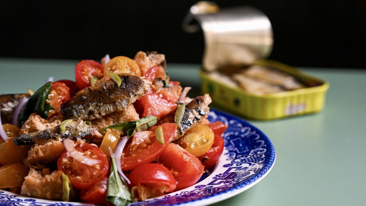 Tinned Sardine Panzanella