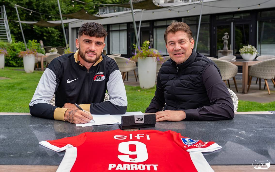 Ireland striker Troy Parrott completes AZ Alkmaar move