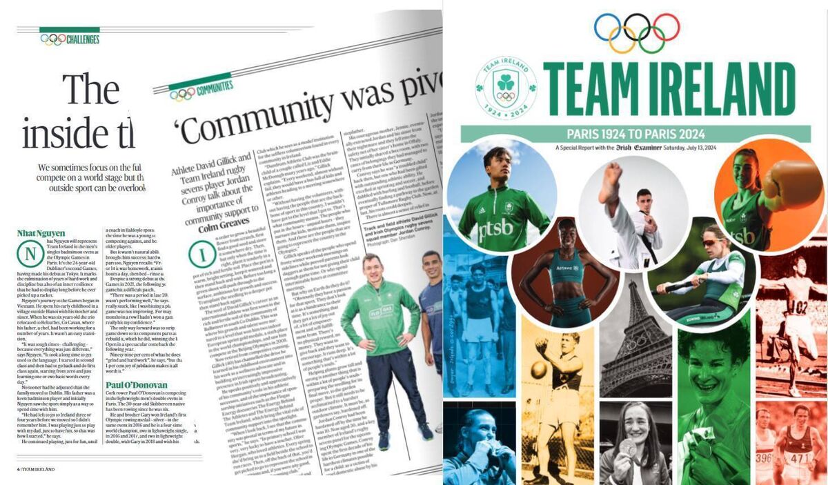 Enjoy our special report on Ireland's greatest Olympians over the past 100 years. 
