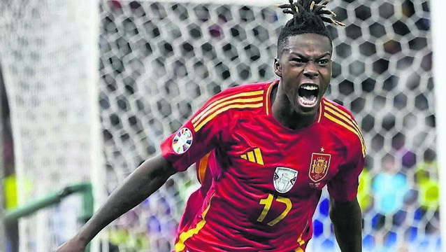 <p class="contextmenu internal_Caption">Spain’s Nico Williams was surely the player of Euro 2024.</p>